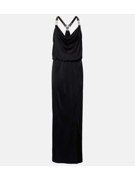 Rochie Versace din jerseu negru