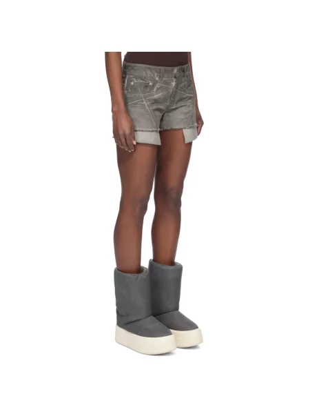 Szorty jeansowe Rick Owens szare