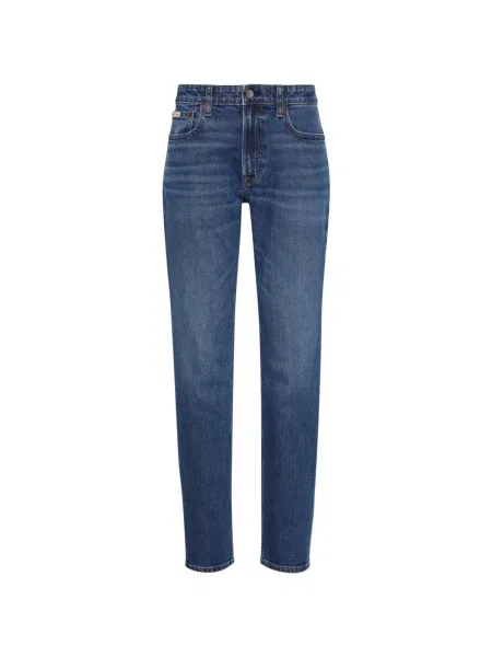 Blugi Calvin Klein Jeans albastru