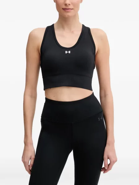 Sutien sport Under Armour cu imagine negru