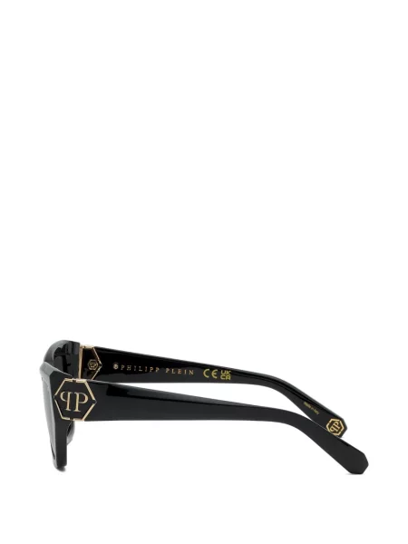 Sunčane naočale Philipp Plein Eyewear s autogramom crna