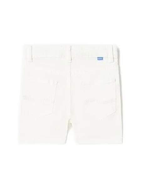 Pantaloni copii Mayoral alb