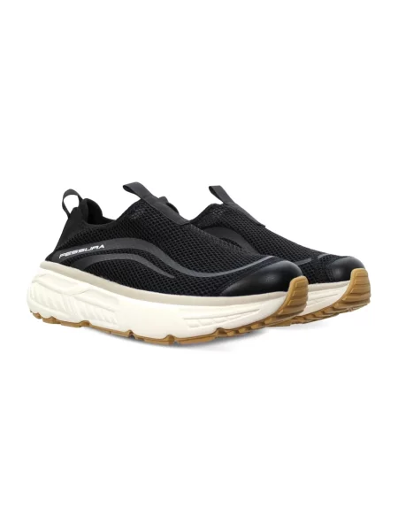 Sneakersy Fessura skórzane czarne