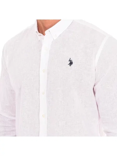 Koszula U.s Polo Assn. z długim rękawem biała