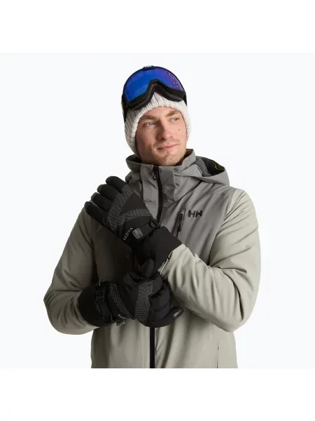 Скиорски ръкавици KADVA Mountain Flow Pro Leather 3M Thinsulate black черно