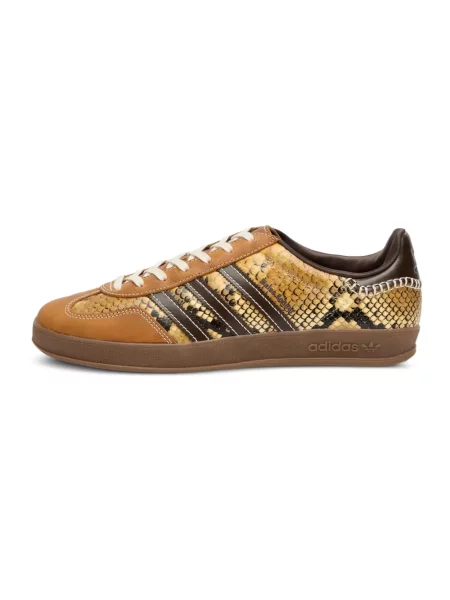 Sneakersy Adidas Originals skórzane brązowe