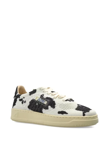 Sneakerși Autry cu imagine alb