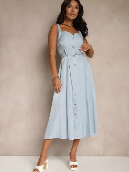 Rochie Nevio albastră