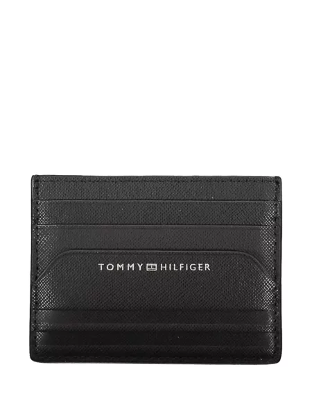 Portofel Tommy Hilfiger cu autograf negru