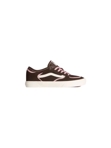 Sneakersy Vans skórzane klasyczne brązowe