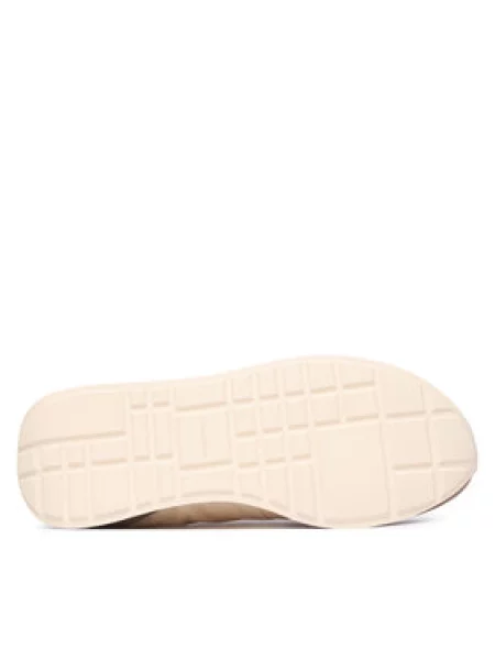 Calvin Klein Sportcipők Retro Runner Lace Up Sock Krém