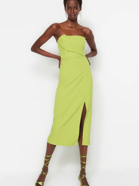 Midi obleka Trendyol