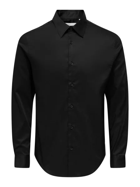 Only & Sons Cămașă ONSJIM' negru