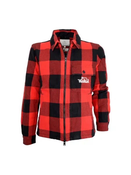 Lekka kurtka Woolrich czerwona