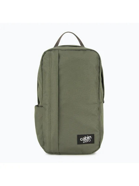 CabinZero Flight 12 l georgiai khaki városi hátizsák. Méret: 12 l zöld