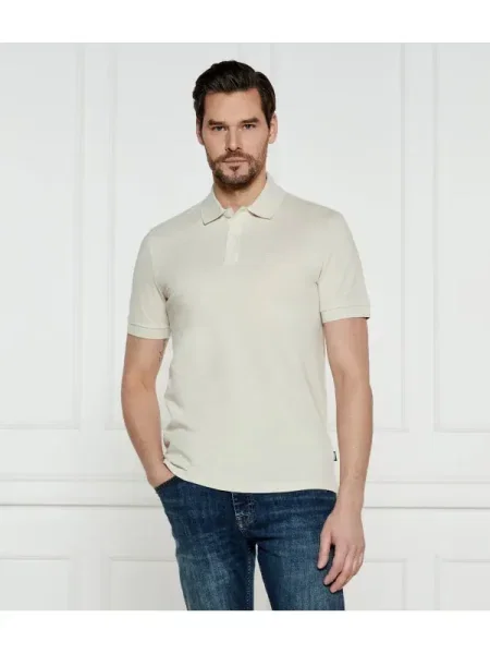 BOSS BLACK Polo Pallas negru