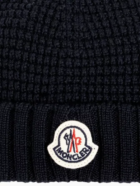 Dětské čepice Moncler Enfant modrý