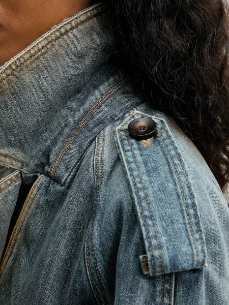 Джинсовий плащ Miss Sixty