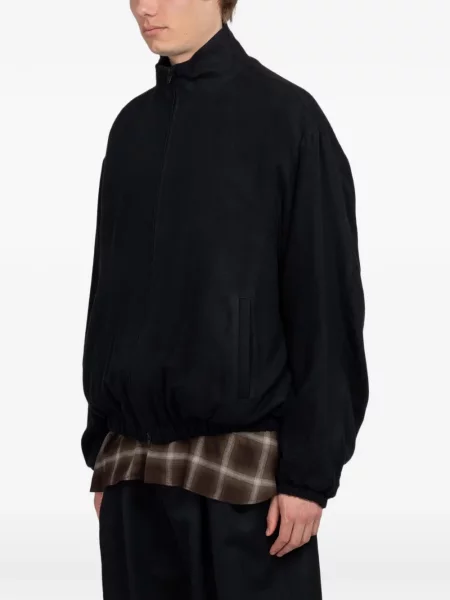 Geacă bomber Ssstein de flanelă negru