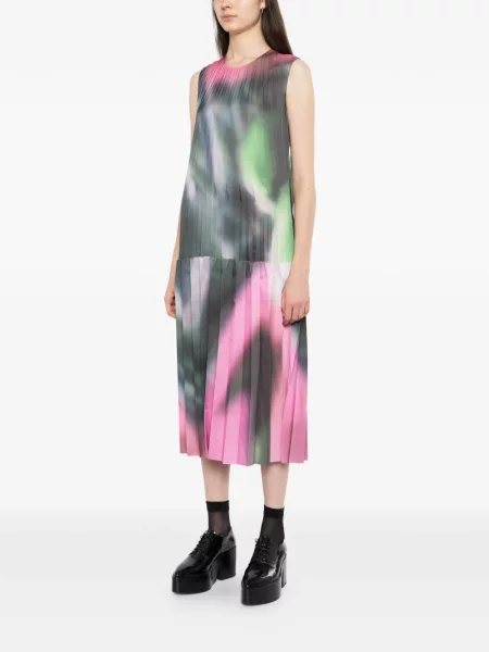 Rochie Jnby cu imagine verde