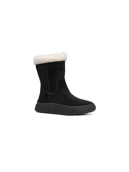 Čižmy Geox J Laquinny Girl Wpf S čierna
