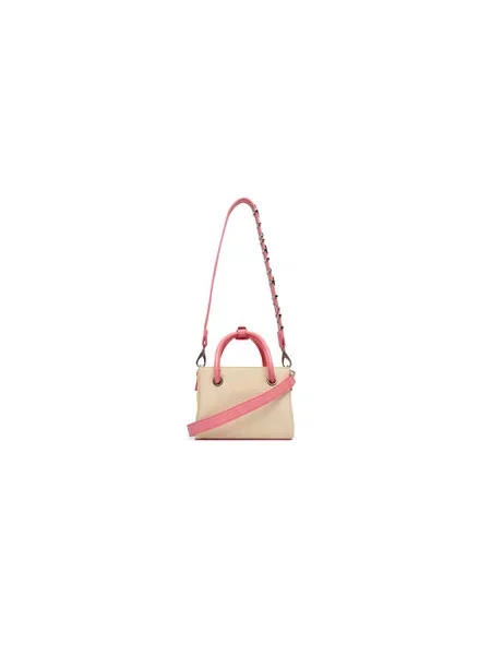 Valentino Ročna torba Alexia Summer Bež bela