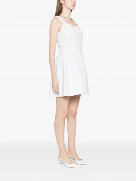 Kostiumas mini suknelė Shushu/tong su raukiniais mėlyna