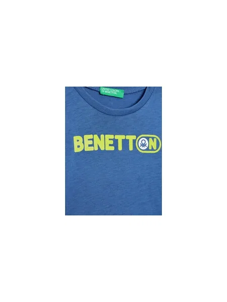 United Colors Of Benetton Póló Regular Fit kék