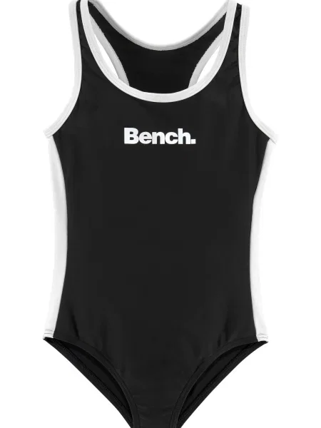 BENCH Maudymosi kostiumėlis juoda balta