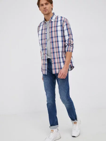 Tričko Pepe Jeans sivá