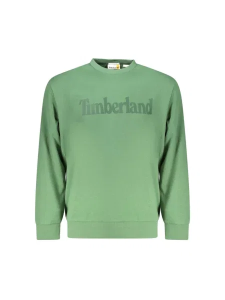 Bluza Timberland z długim rękawem zielona