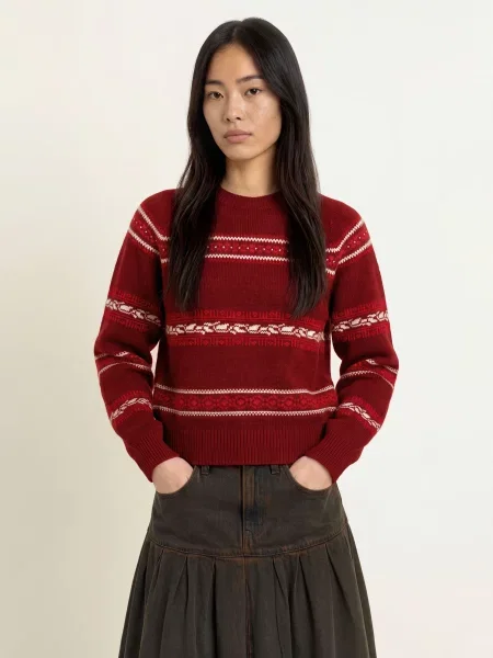 Levi's® Sweter Jolie rot biały