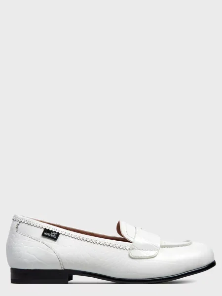 Лоферы Love Moschino белые