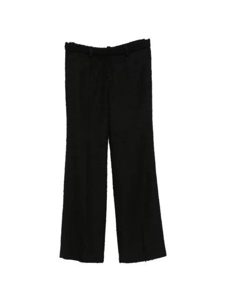 Pantaloni Magda Butrym tricotate verde