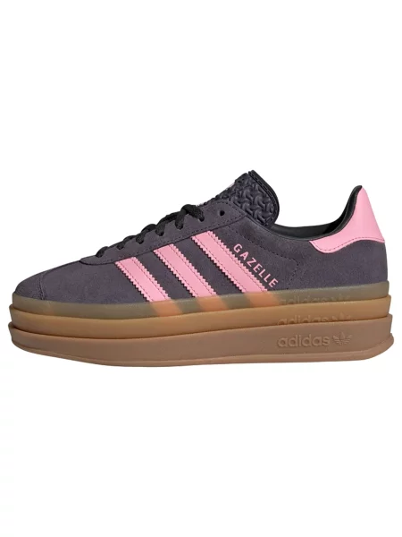 Sneakerși Adidas Gazelle din piele violet