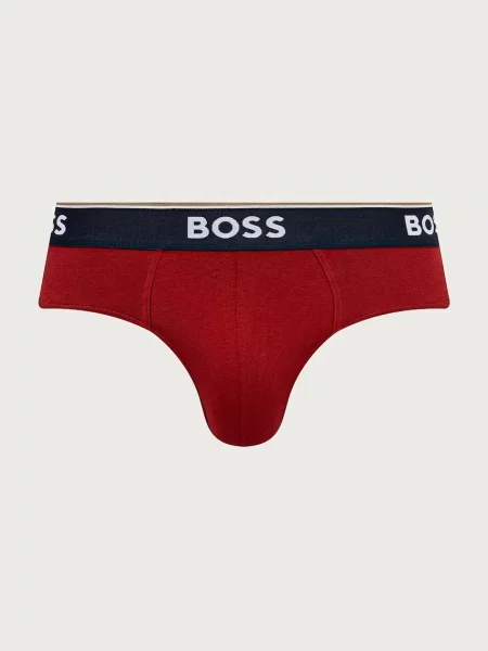 BOSS slipy z czerwony