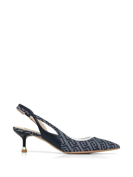Pantofi cu toc Liu Jo slingback albastru