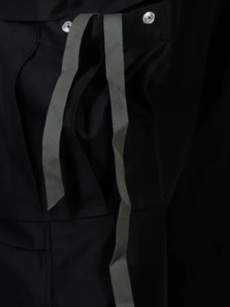 Pantaloni cargo Tuki negru