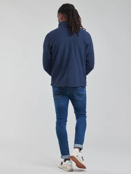 Fleece cipzáras melegítő felső Columbia kék
