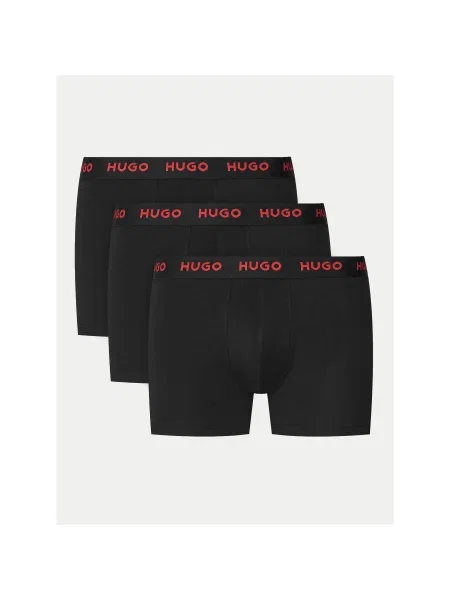 HUGO Boxeralsók piros fekete