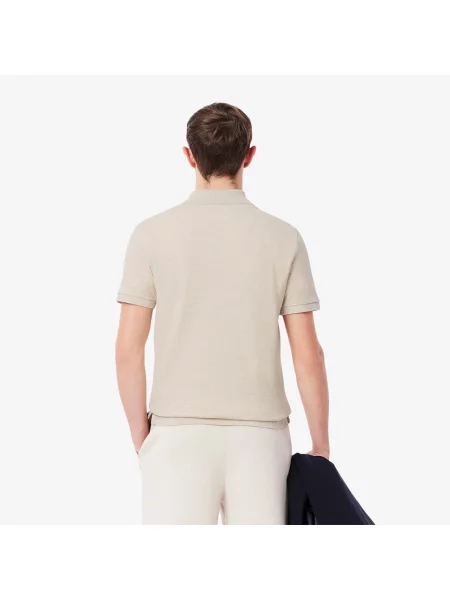 Поло Lacoste серое