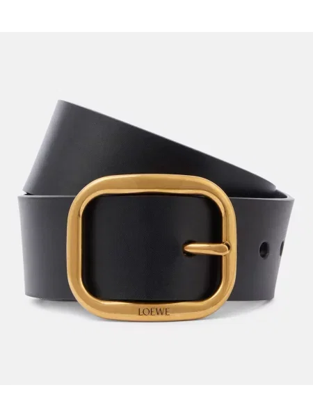 Kožni remen Loewe crna