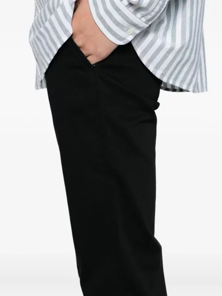 Pantaloni chino Lacoste negru