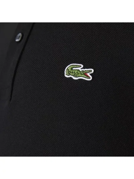 Koszulka polo z krótkim rękawem Lacoste Slim Fit w kolorze czarnym XS czarna