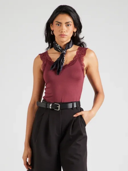 PIECES Top PCBARBERA merlot roșu