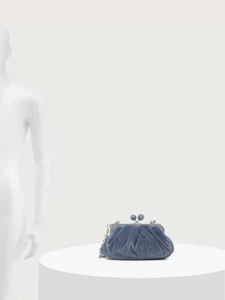 Велюровая сумка через плечо Weekend Max Mara
