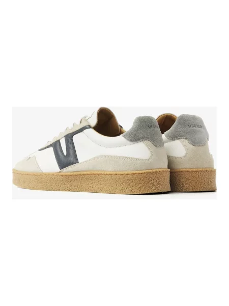 Sneakersy Via Vai skórzane białe