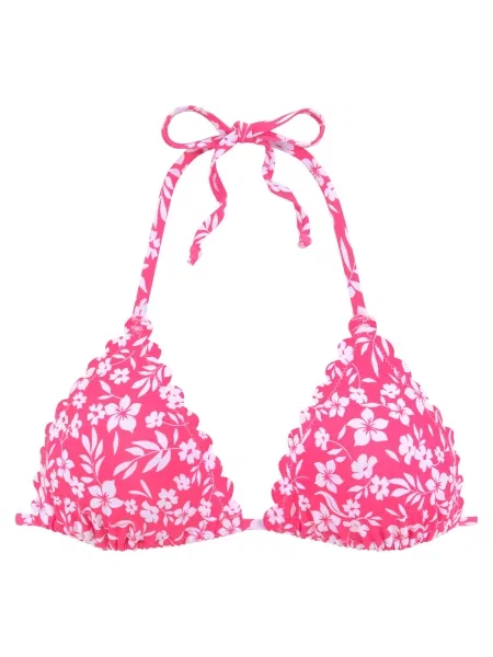 VIVANCE Bikini zgornji del roza bela