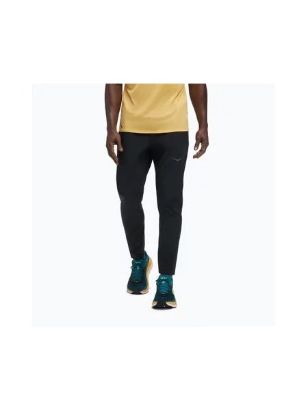 Брюки Hoka для бега черные