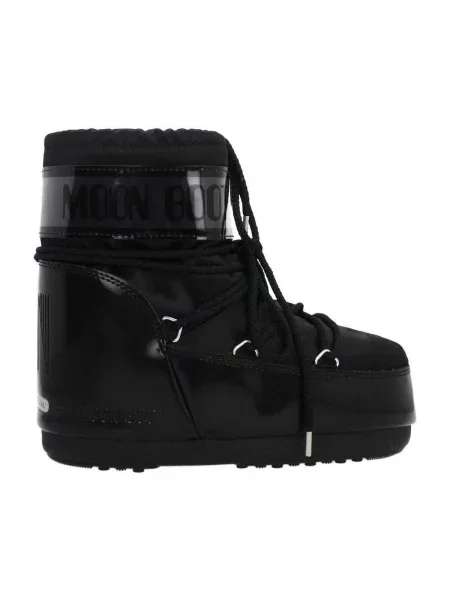 Tenisky Moon Boot Icon Low Glance Black EUR černé